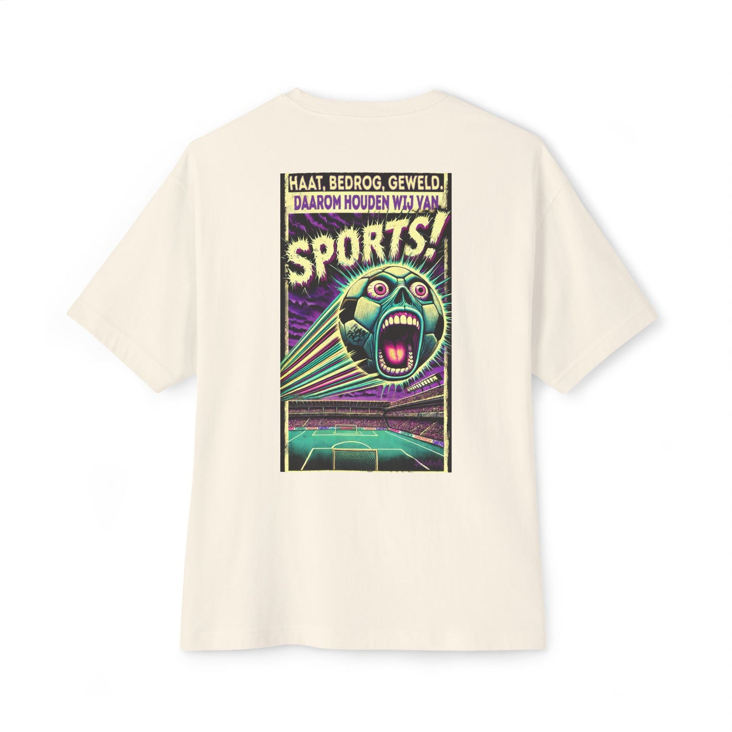 Sports Madness Oversized Boxy Tee