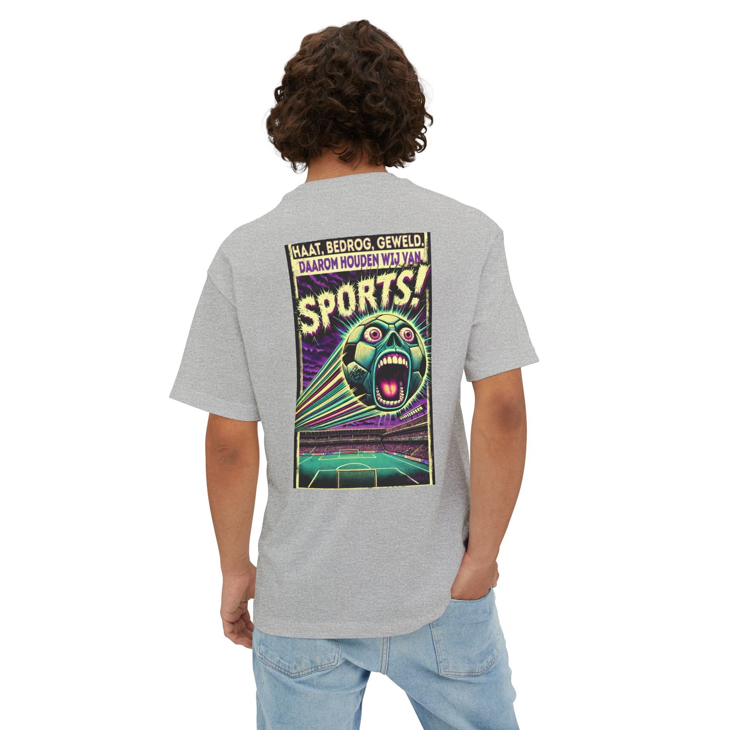 Sports Madness Oversized Boxy Tee