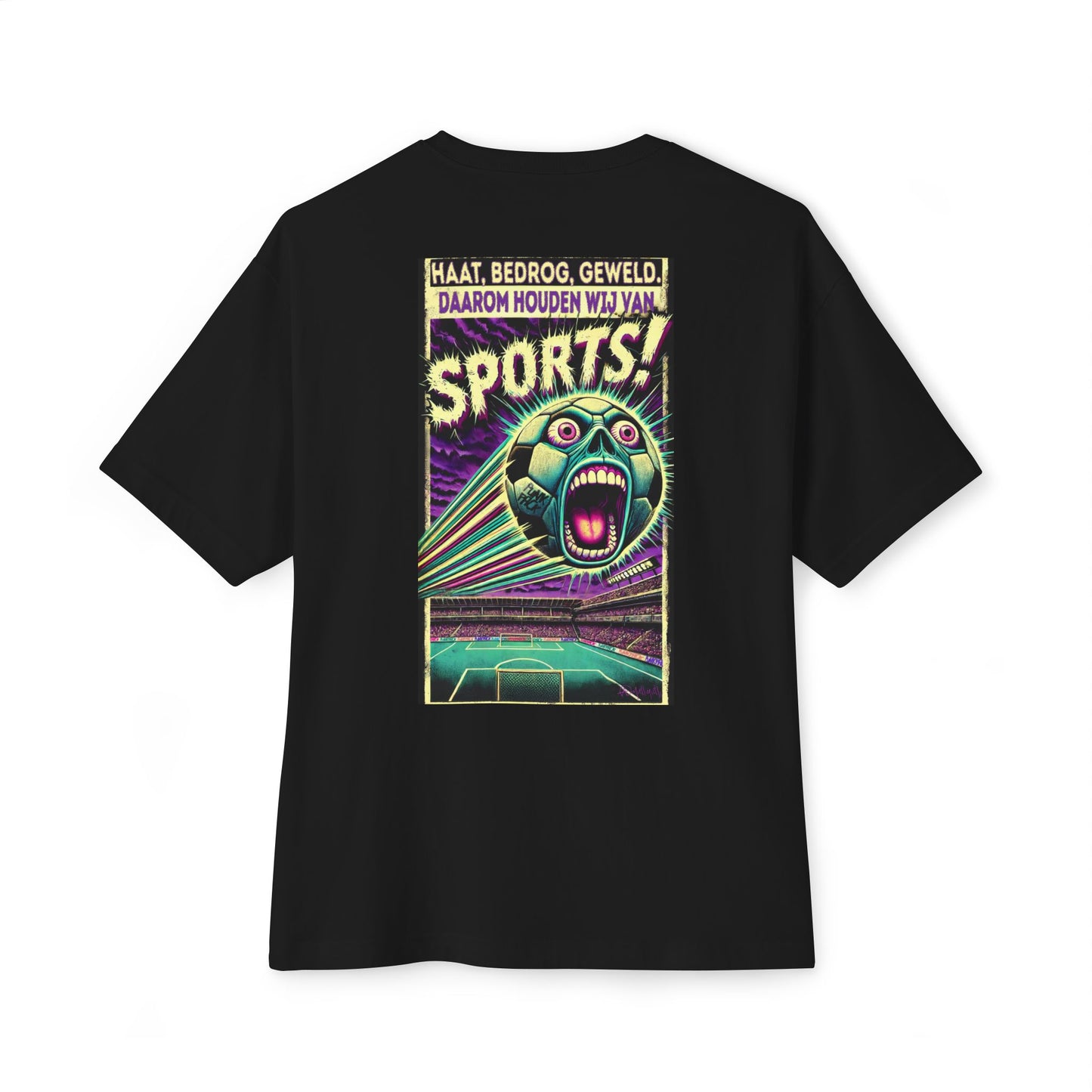 Sports Madness Oversized Boxy Tee