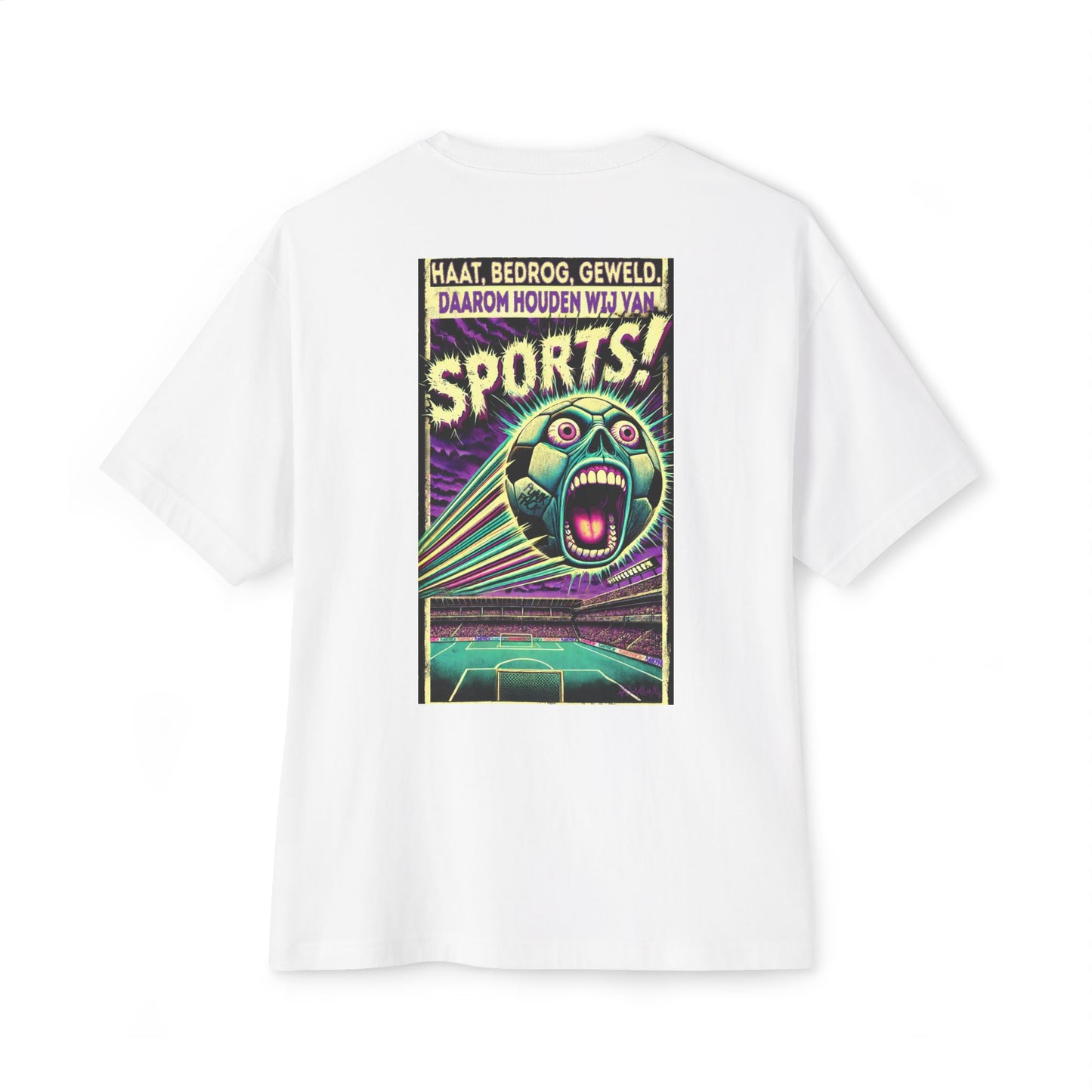 Sports Madness Oversized Boxy Tee