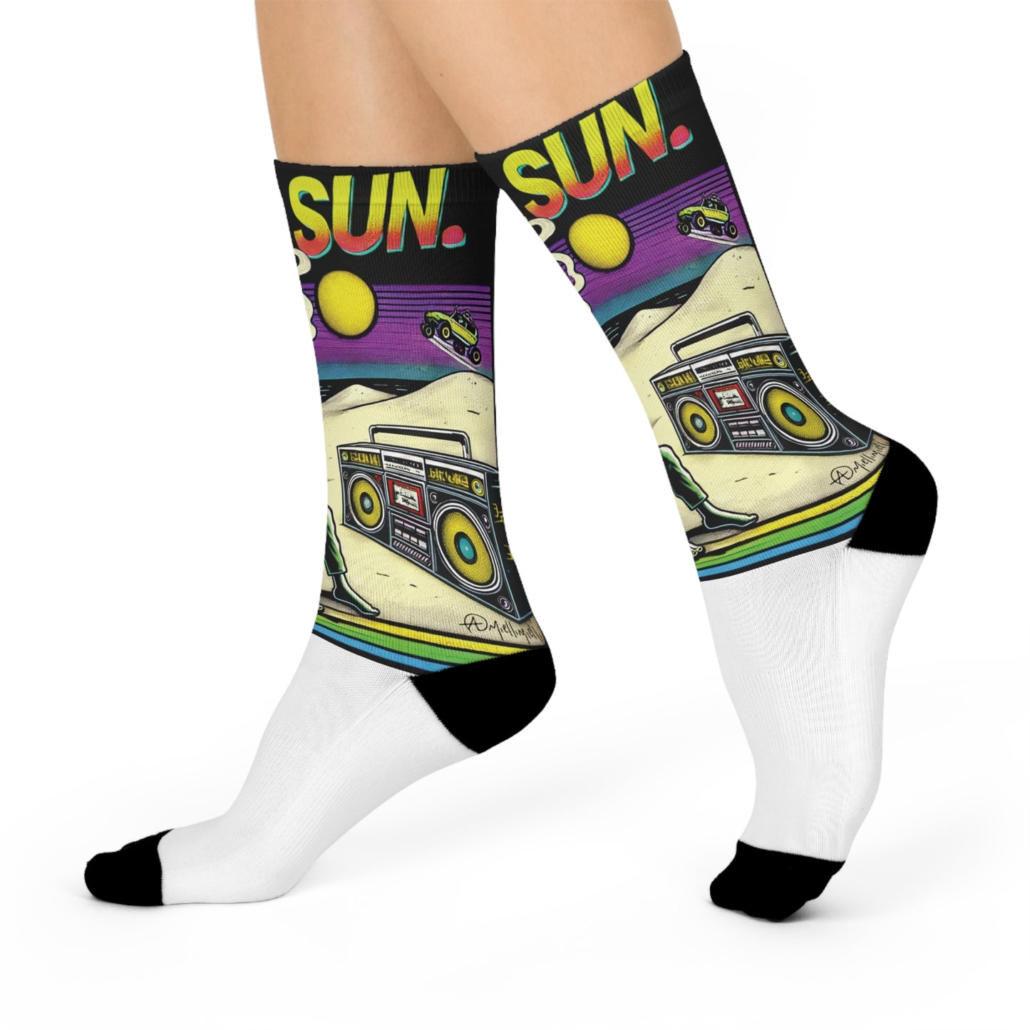 Chill Sun Cushioned Crew Socks