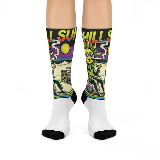Chill Sun Cushioned Crew Socks